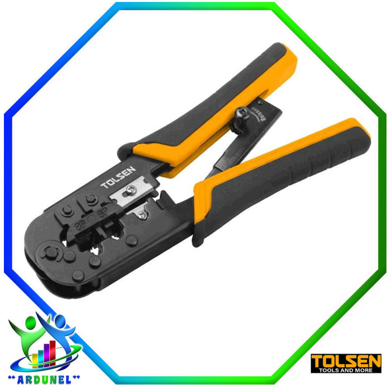 ALICATE CRIMPADOR PARA CABLE RED