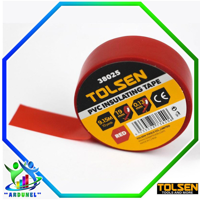 CINTA AISLANTE PVC ROJO CINTA AISLANTE PVC ROJO