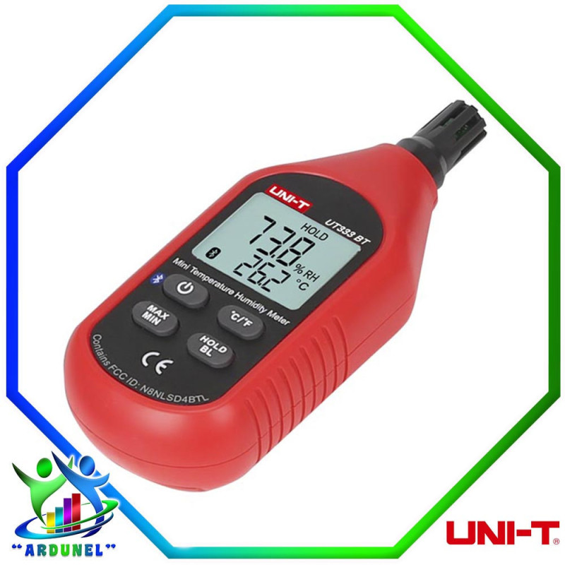 UT333BT MINI MEDIDOR DE TEMPERATURA Y HUMEDAD UT333BT MINI MEDIDOR DE TEMPERATURA Y HUMEDAD