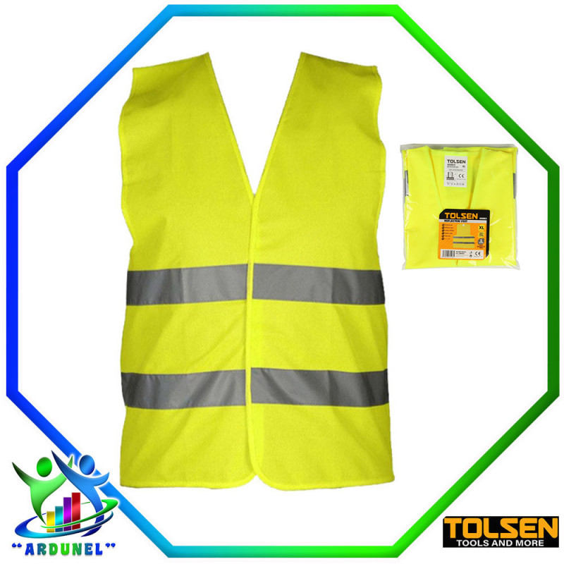 CHALECO REFLECTIVO AMARILLO XL CHALECO REFLECTIVO AMARILLO XL