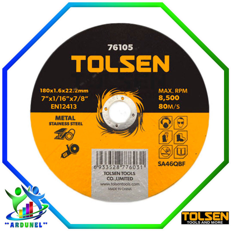 DISCO DE CORTE 4-1/2" - METAL / INOX DISCO DE CORTE 4-1/2" - METAL / INOX