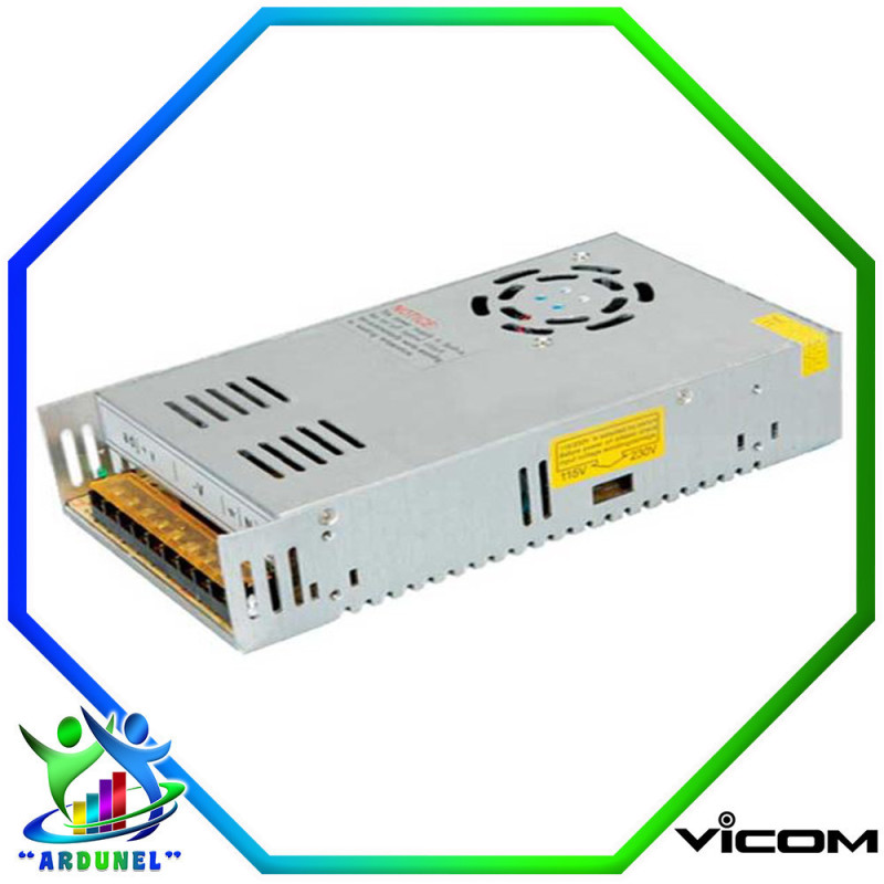 FUENTE CONMUTADA 12VDC 350W(20A) FUENTE CONMUTADA 12VDC 350W(20A)