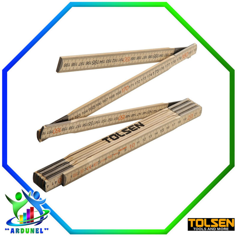 REGLA PLEGABLE DE MADERA REGLA PLEGABLE DE MADERA