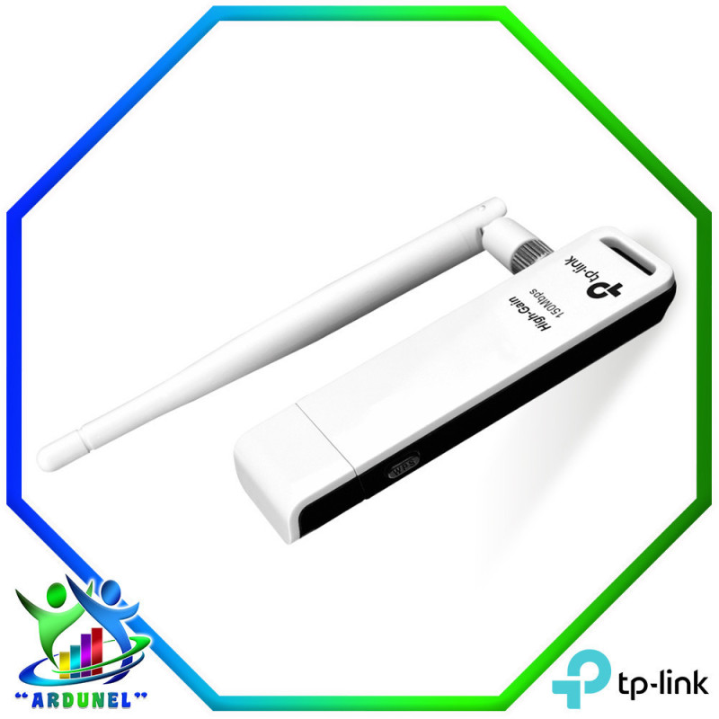 ADAPTADOR USB INALÁMBRICO DE ALTA GANANCIA 150MBPS ADAPTADOR USB INALÁMBRICO DE ALTA GANANCIA 150MBPS