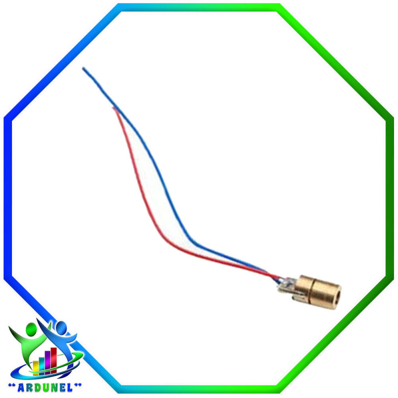 SENSOR MINI LASER 5MW 6MM TAMAÑO 650NM SENSOR MINI LASER 5MW 6MM TAMAÑO 650NM
