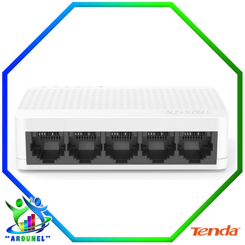 SWITCH PLASTICO DE ESCRITORIO CON 5 PUERTOS SWITCH PLASTICO DE ESCRITORIO CON 5 PUERTOS