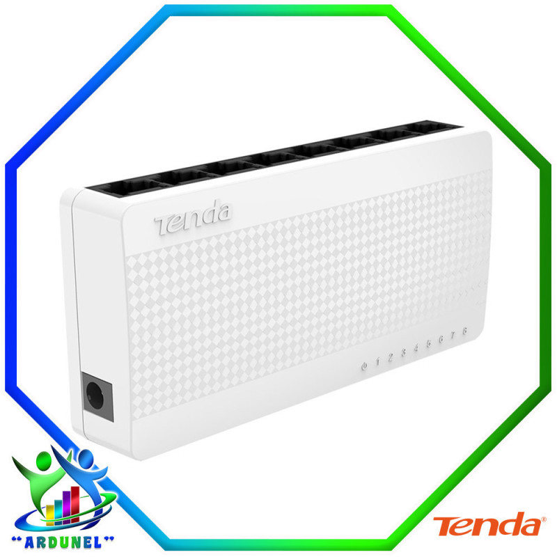 SWITCH PLASTICO DE ESCRITORIO CON 8 PUERTOS SWITCH PLASTICO DE ESCRITORIO CON 8 PUERTOS