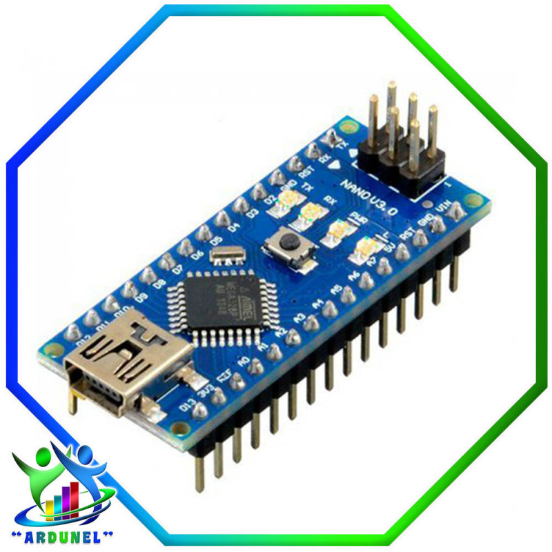 ARDUINO NANO ATMEGA 328P + CABLE USB (ORIGINAL)