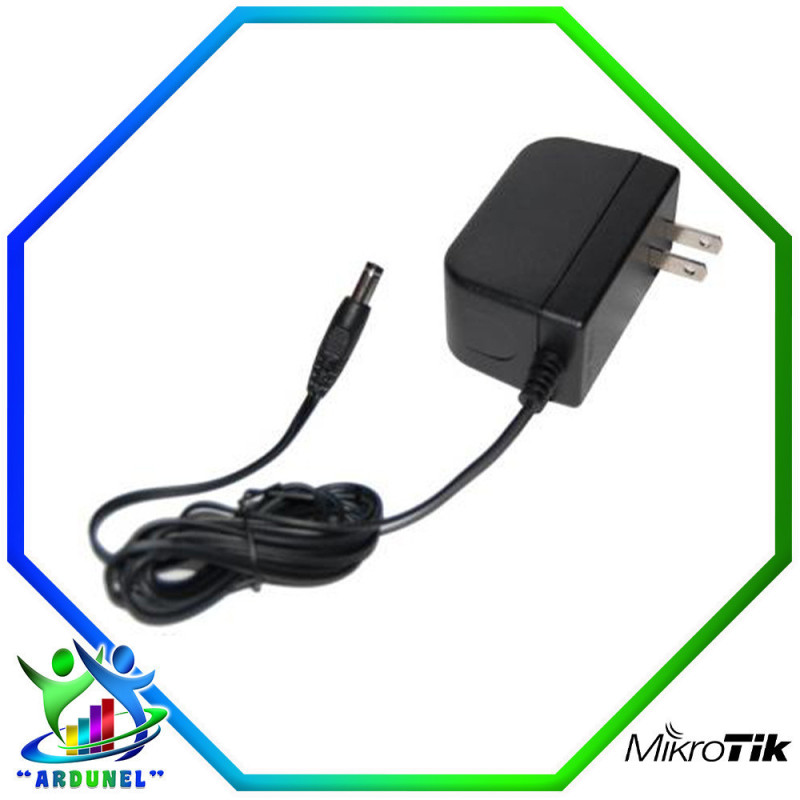 FUENTE DE PODER MIKROTIK 24VDC 0.8A FUENTE DE PODER MIKROTIK 24VDC 0.8A