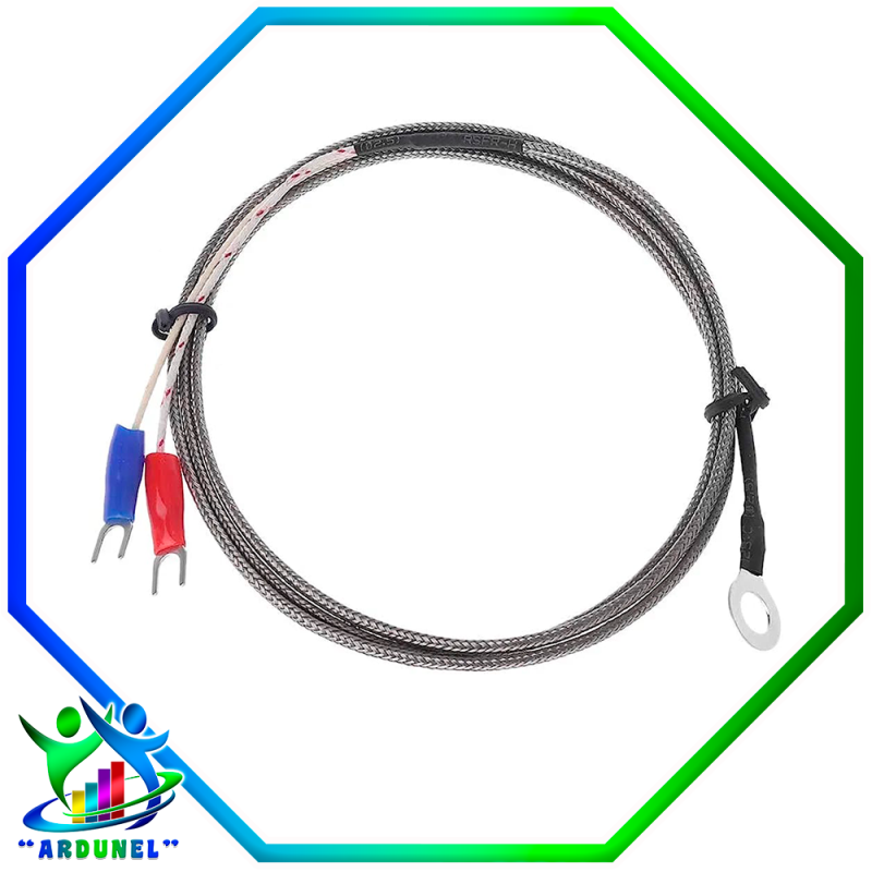 SONDA SENSOR DE TEMPERATURA TIPO-K TERMOPAR PARA IMPRESORA 3D SONDA SENSOR DE TEMPERATURA TIPO-K TERMOPAR PARA IMPRESORA 3D