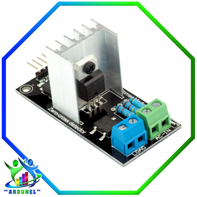 MODULO DIMMER 1 CANAL TRIAC AC 3.3V/5V 50/60HZ 220V/110V MODULO DIMMER 1 CANAL TRIAC AC 3.3V/5V 50/60HZ 220V/110V