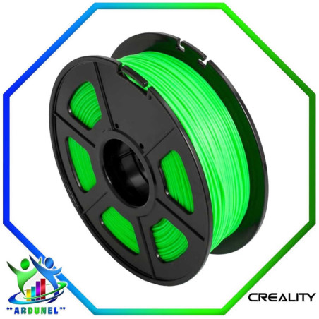 FILAMENTO CR-PLA DE 1.75MM 1KG, VERDE FLUORESCENTE (ALTA CALIDAD)