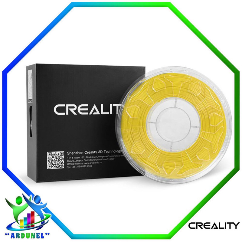 FILAMENTO CR-PETG 1.75MM 1KG, AMARILLO (ALTA CALIDAD) FILAMENTO CR-PETG 1.75MM 1KG, AMARILLO (ALTA CALIDAD)
