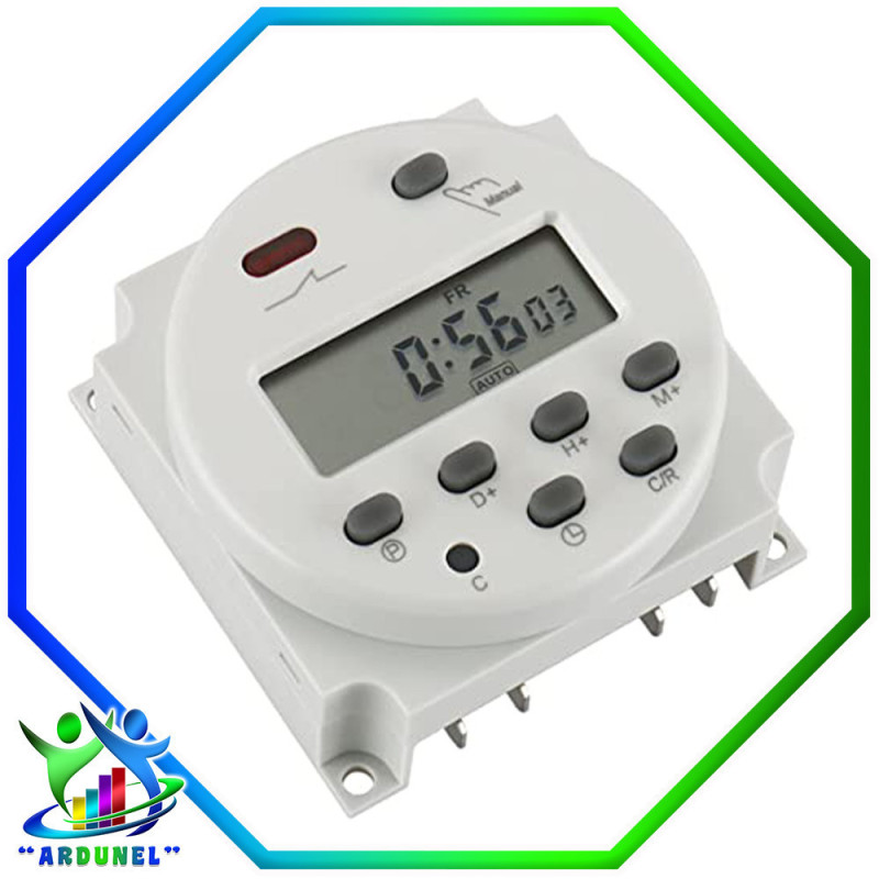 TEMPORIZADOR DIGITAL LCD CN101A 220V TEMPORIZADOR DIGITAL LCD CN101A 220V