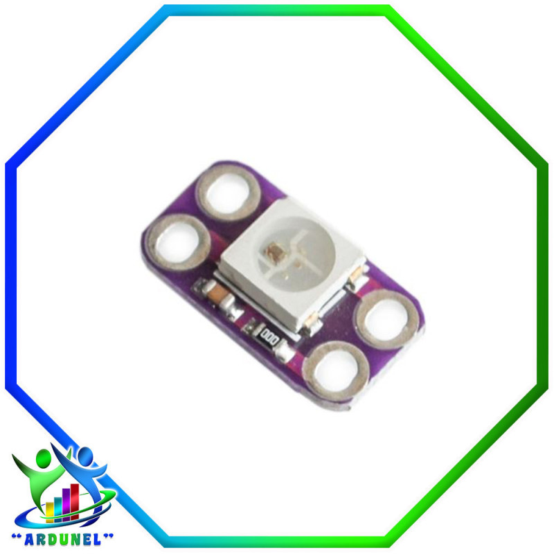MÓDULO LED RGB WS2812B DE 4 PINES MÓDULO LED RGB WS2812B DE 4 PINES