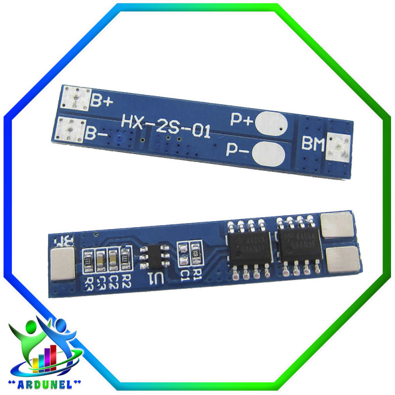 MODULO DE CARGA BMS 7.4V 5A 2S MODULO DE CARGA BMS 7.4V 5A 2S
