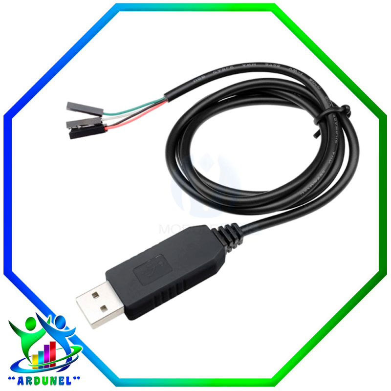 CABLE PL2303HX USB A TTL DE 4 PIN CABLE PL2303HX USB A TTL DE 4 PIN
