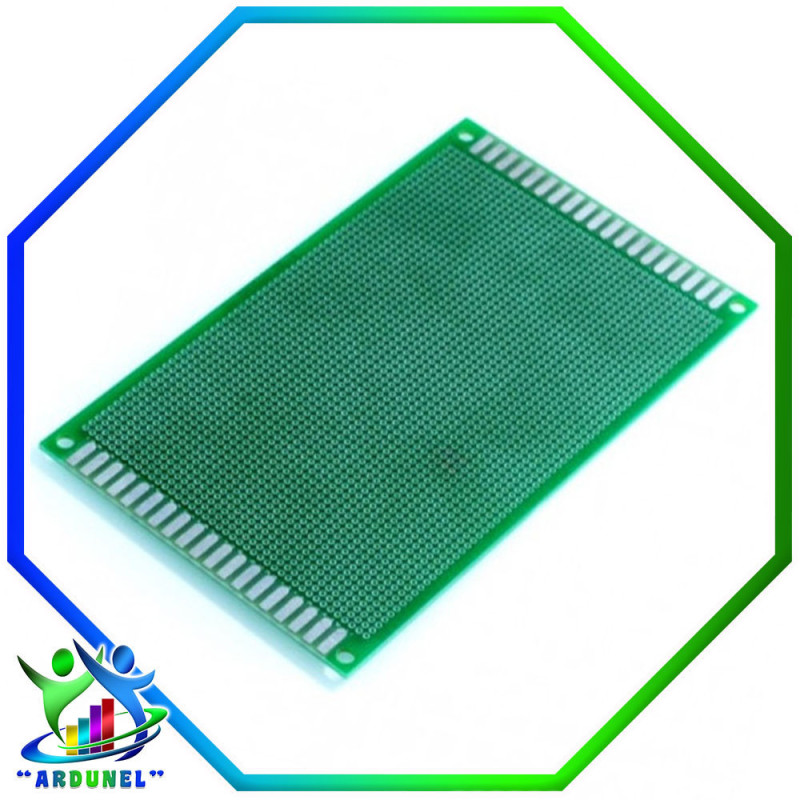 PLACA PERFORADA FIBRA DE VIDRIO 9x15CM PLACA PERFORADA FIBRA DE VIDRIO 9x15CM