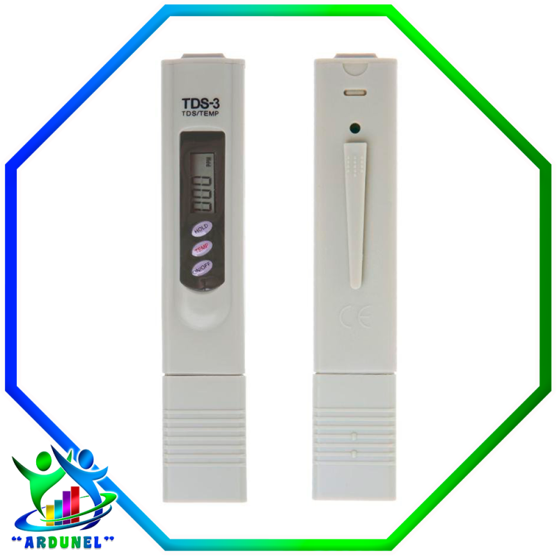 PROBADOR DE CALIDAD DEL AGUA TDS-3 RANGO 0-9990PPM PROBADOR DE CALIDAD DEL AGUA TDS-3 RANGO 0-9990PPM