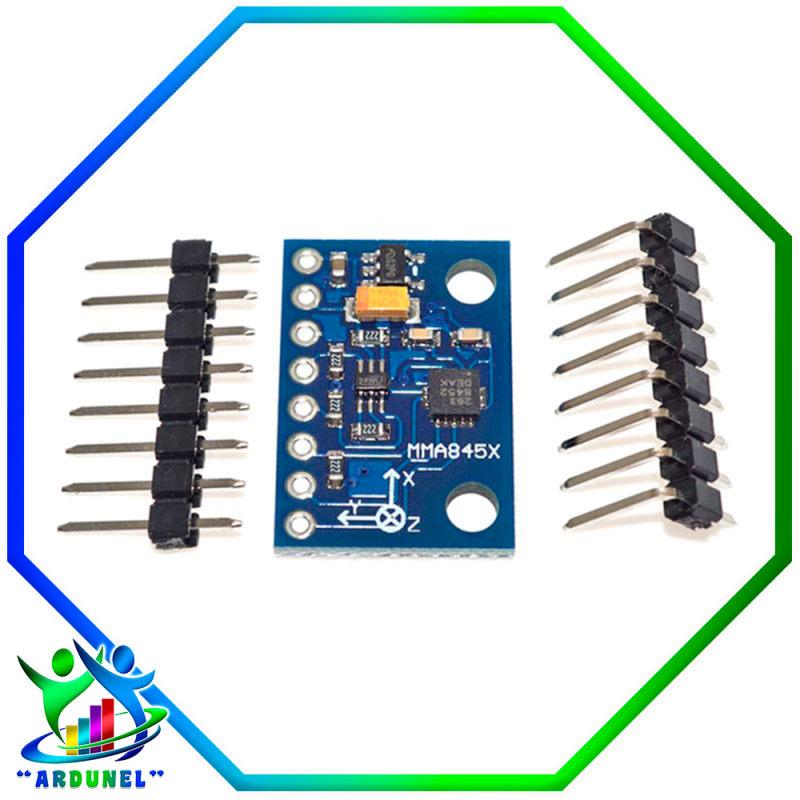 MODULO GY-45 MMA8452 ACELERADOR DE 3 EJES MODULO GY-45 MMA8452 ACELERADOR DE 3 EJES