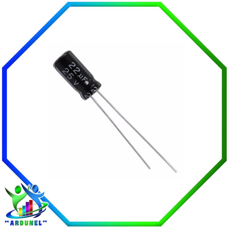 CONDENSADOR 22uF 25V CONDENSADOR 22uF 25V