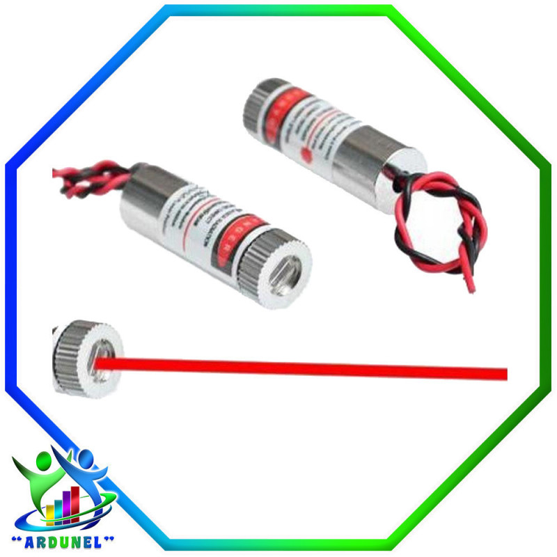 MODULO LASER 6MM TAMAÑO 650NM 5MW DE LINEA ROJA Y PUNTO 5MW MODULO LASER 6MM TAMAÑO 650NM 5MW DE LINEA ROJA Y PUNTO 5MW