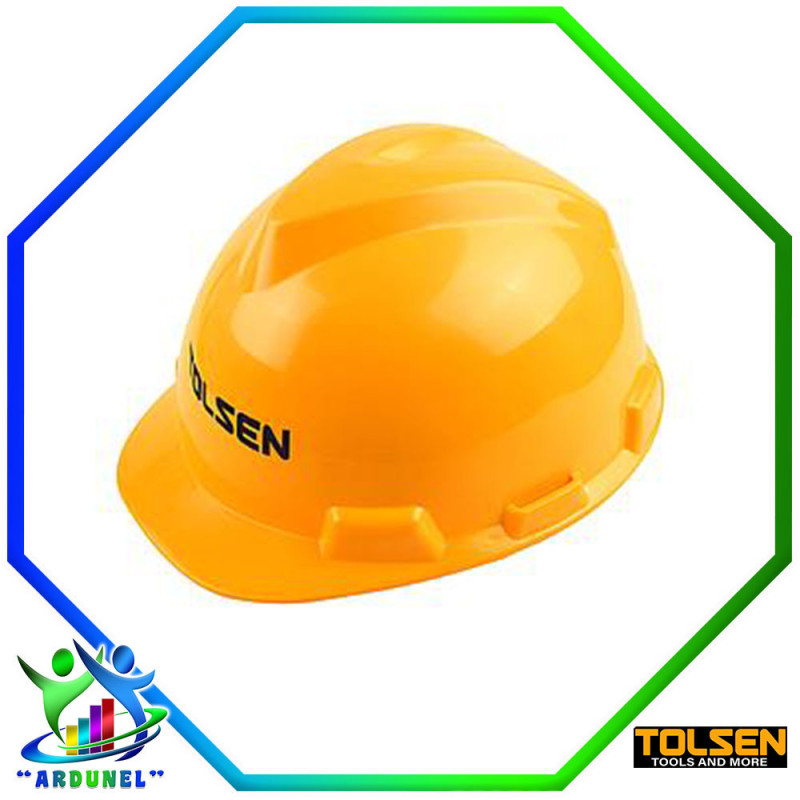 CASCO DE SEGURIDAD COLOR AMARILLO AJUSTE DE HEBILLA CASCO DE SEGURIDAD COLOR AMARILLO AJUSTE DE HEBILLA