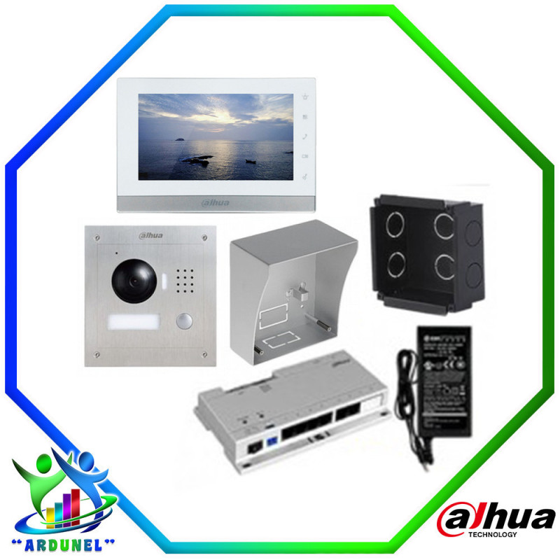 KIT DE VIDEO PORTERO IP DE 2 HILOS KIT DE VIDEO PORTERO IP DE 2 HILOS
