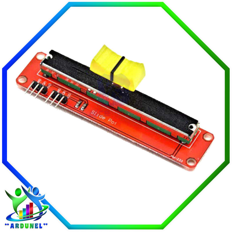 MODULO POTENCIÓMETRO DESLIZANTE 10K MODULO POTENCIÓMETRO DESLIZANTE 10K