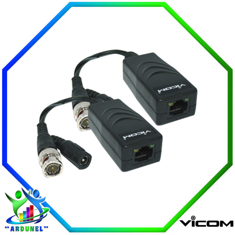 BALUN VIDEO *PASIVO + ALIMENTACION DC BALUN VIDEO *PASIVO + ALIMENTACION DC