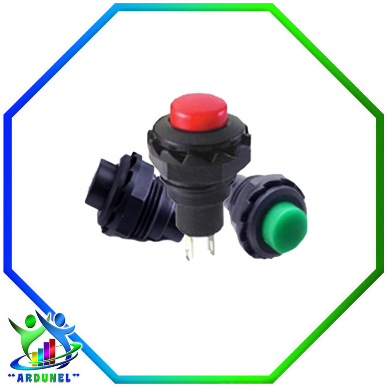 R13-502 INTERRUPTOR DE BOTÓN PULSADOR MOMENTÁNEO 12MM 2PIN R13-502 INTERRUPTOR DE BOTÓN PULSADOR MOMENTÁNEO 12MM 2PIN