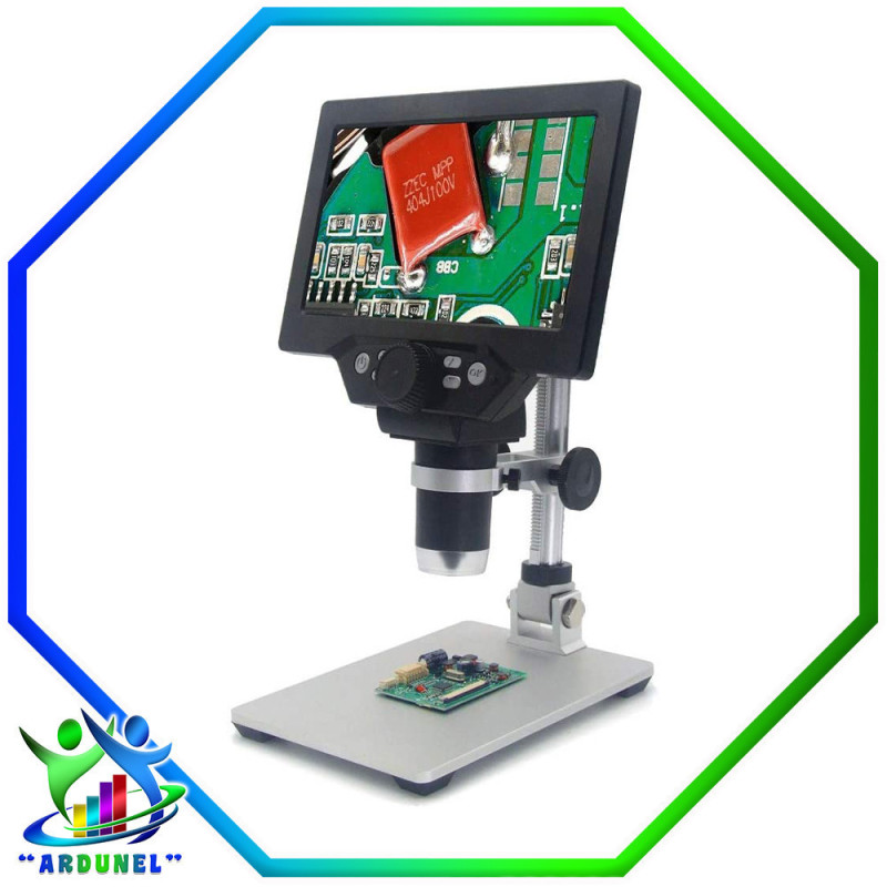 MICROSCOPIO DIGITAL ELECTRONICO G1200 12MP 7 PULGADAS MICROSCOPIO DIGITAL ELECTRONICO G1200 12MP 7 PULGADAS