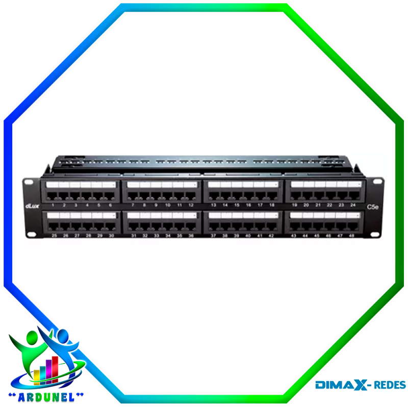 PATCH PANEL *48 PUERTOS *CAT6 PATCH PANEL *48 PUERTOS *CAT6