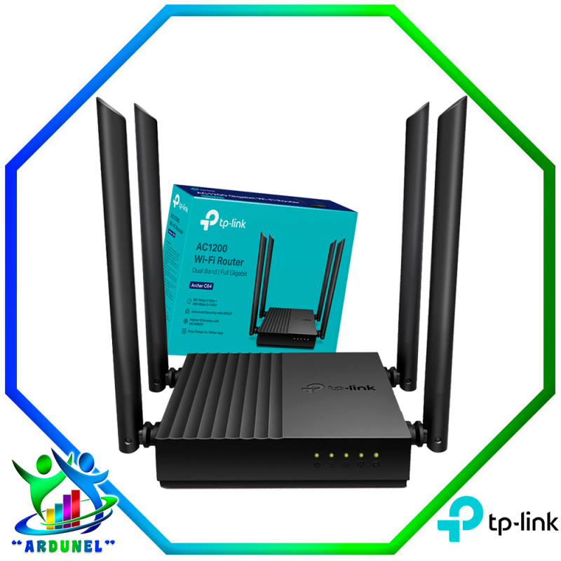 ROUTER INALAMBRICO ARCHER C64 AC 1200 ROUTER INALAMBRICO ARCHER C64 AC 1200