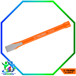 CINCEL FORJADO DE 3/4" X 8" CON CABEZA GRANDE DE AREA DE IMPACTO