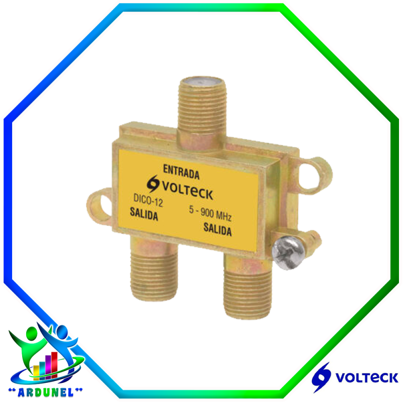 DIVISOR DE 2 SALIDAS FABRICADO ZAMAC ACABADO ANTICORROSIVO SEÑAL VHF, UHF, FM DIVISOR DE 2 SALIDAS FABRICADO ZAMAC ACABADO ANTICORROSIVO SEÑAL VHF, UHF, FM