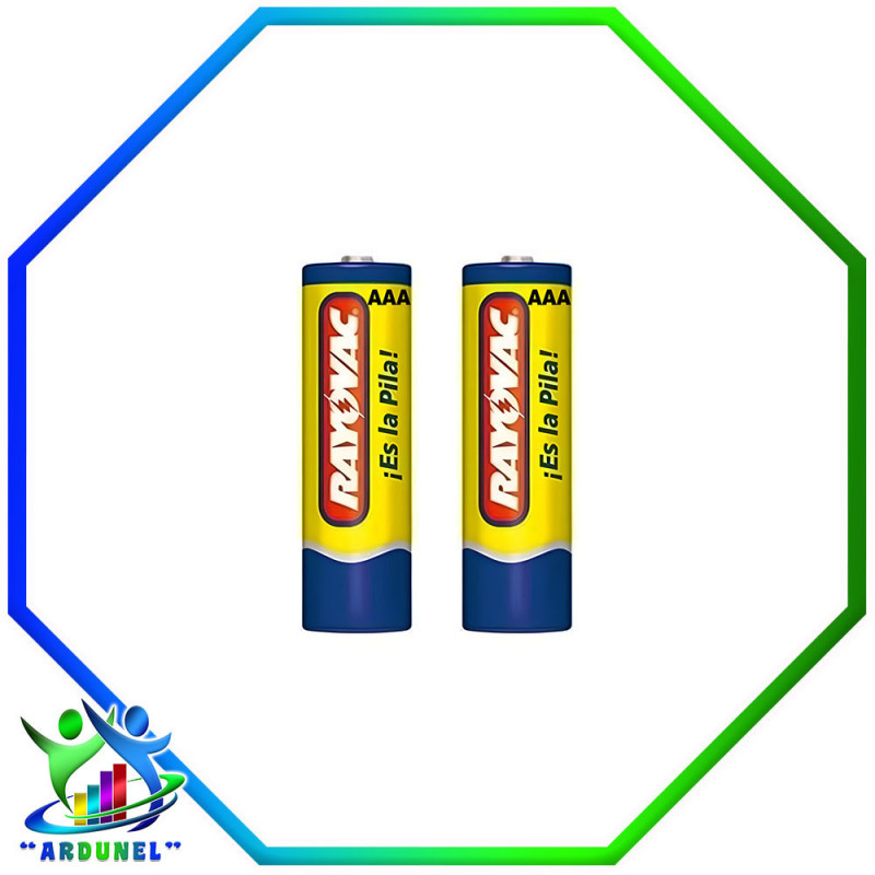 BATERIA RAYOVAK ZC AAA (PACK 2 PILAS) BATERIA RAYOVAK ZC AAA (PACK 2 PILAS)