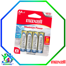 LR06 BATERIA ALCALINA AA (PACK 4 PILAS)
