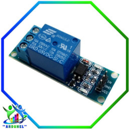 MODULO RELAY 1 CANAL CON OPTOACOPLADOR