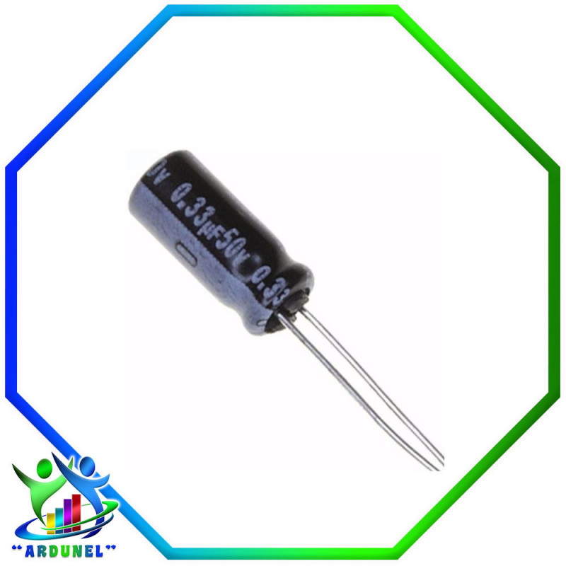 CONDENSADOR 0.33UF 50V ELECTROLITICO CONDENSADOR 0.33UF 50V ELECTROLITICO