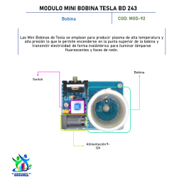MODULO MINI BOBINA TESLA BD243