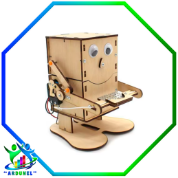 KIT ROBOT DIY TRAGA MONEDAS (SIN BATERIAS)