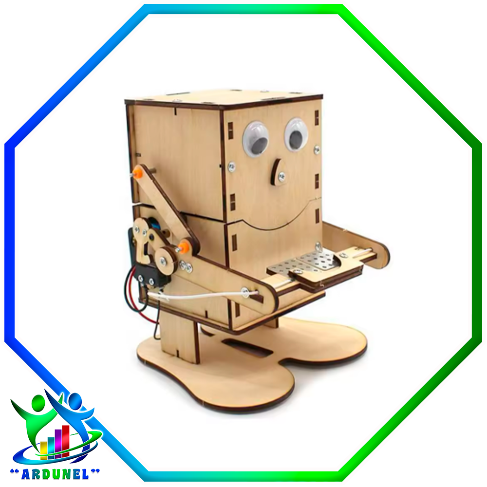 KIT ROBOT DIY TRAGA MONEDAS (SIN BATERIAS)