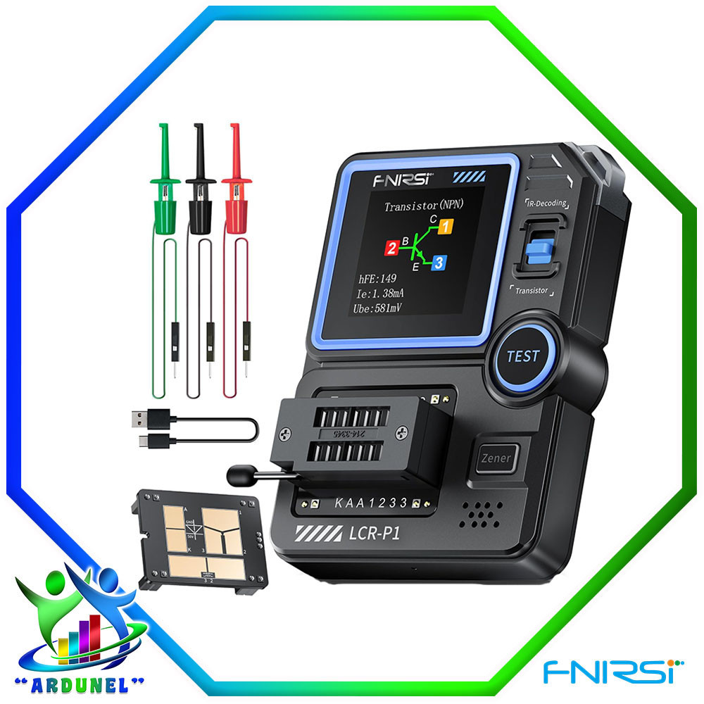 PROBADOR DE TRANSISTOR MULTIFUNCION LCR-P1