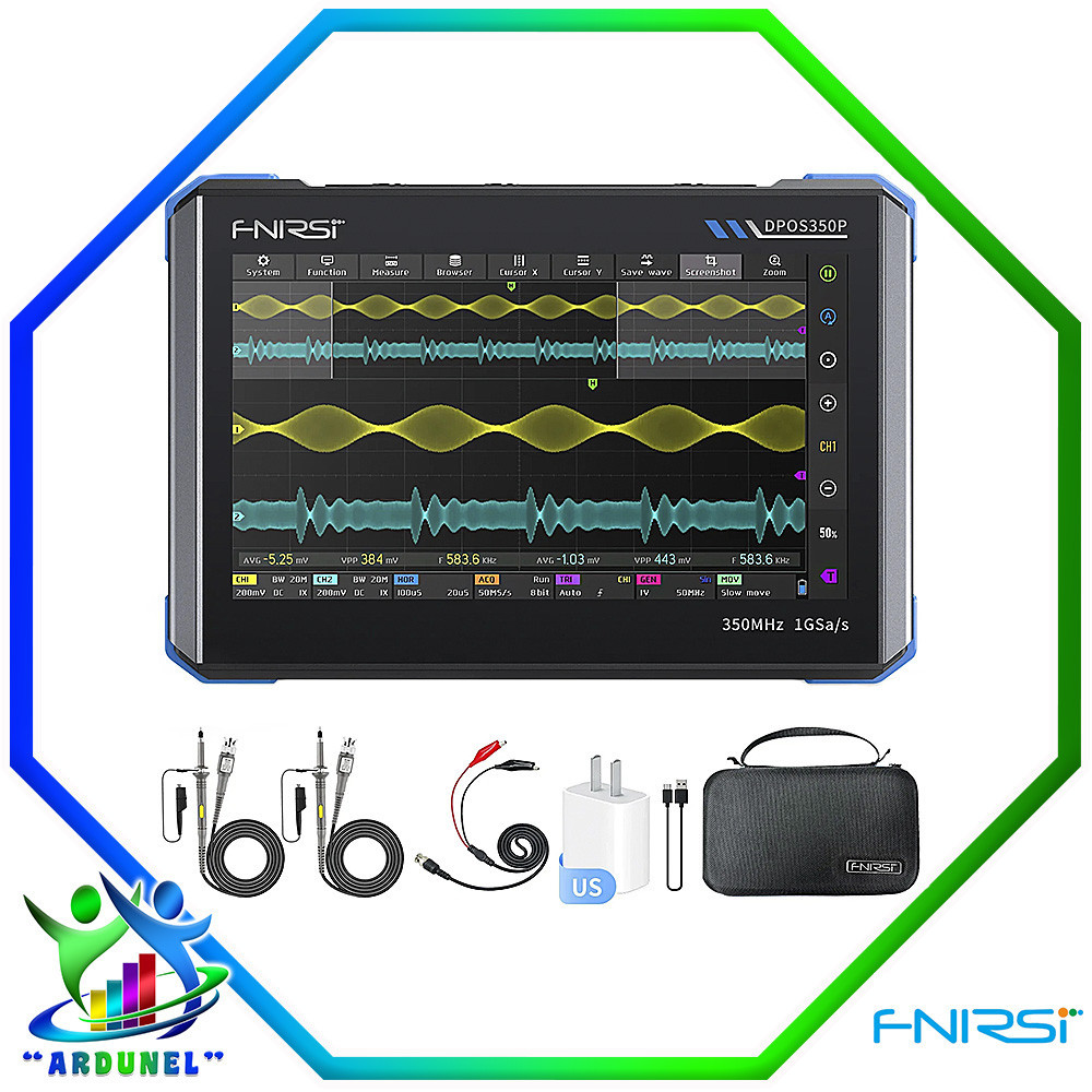 DPOS350P OSCILOSCOPIO DIGITAL 4EN1 350 MHz