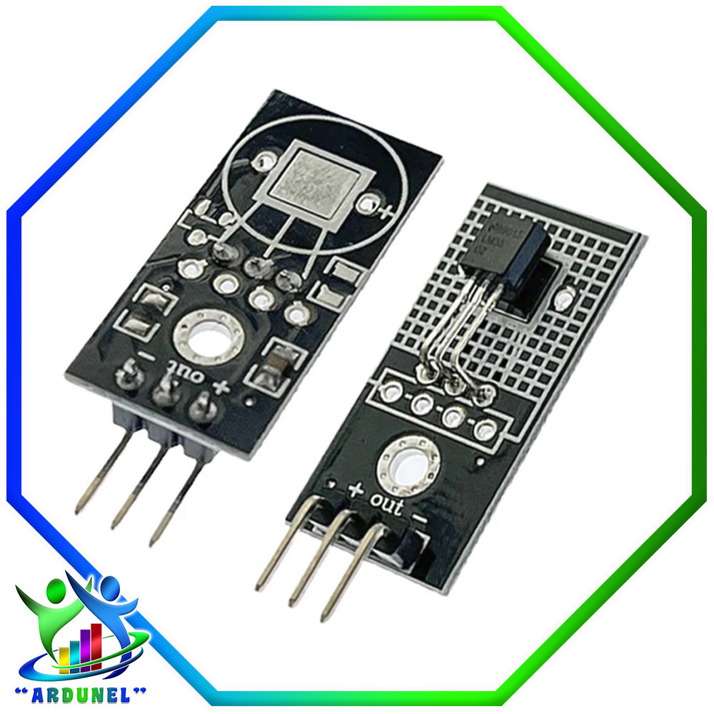 MODULO LM35 SENSOR DE TEMPERATURA ANALÓGICA MODULO LM35 SENSOR DE TEMPERATURA ANALÓGICA