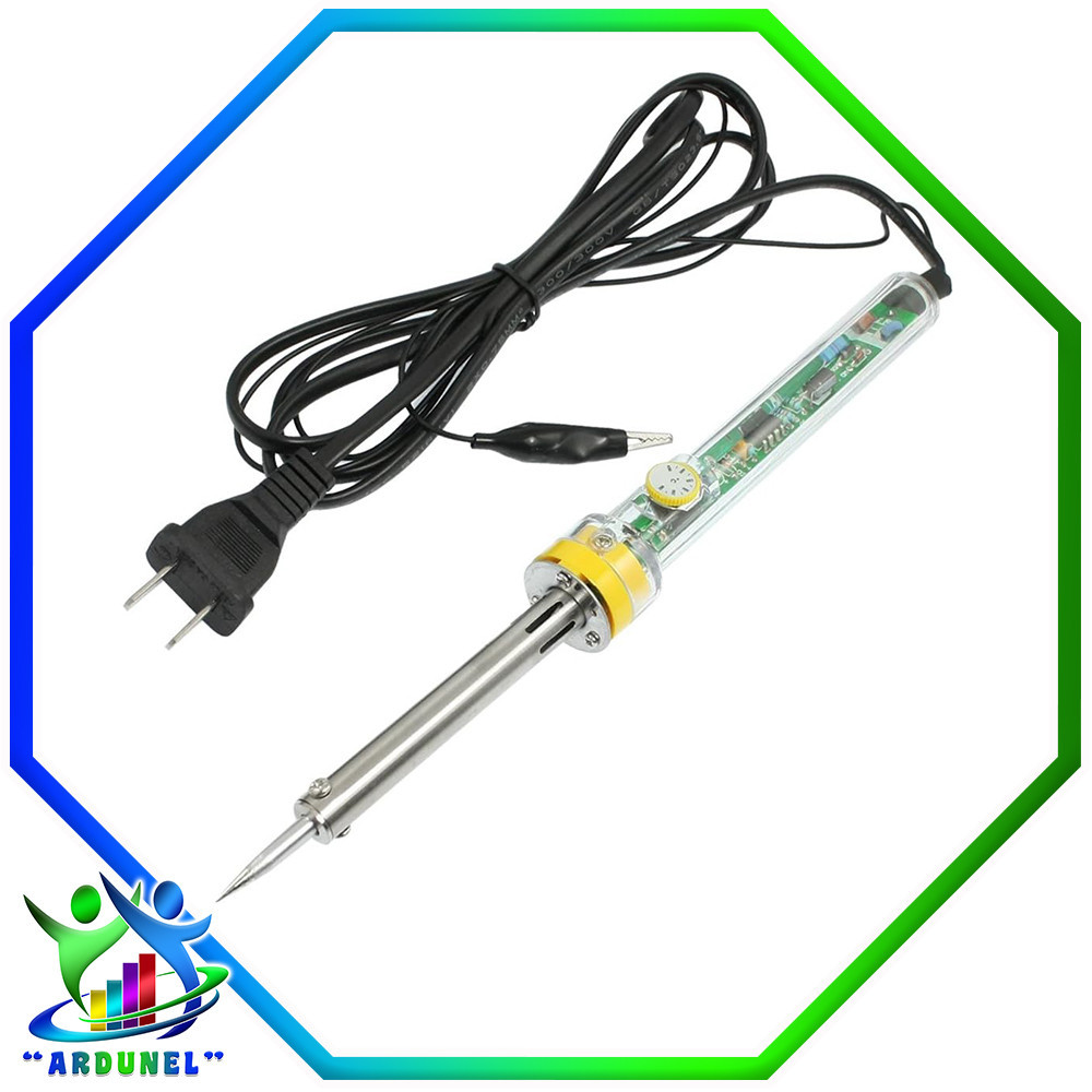 CAUTIN TEMPERATURA AJUSTABLE 220V IRON PUNTA DE PLATA CAUTIN TEMPERATURA AJUSTABLE 220V IRON PUNTA DE PLATA
