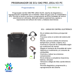 PROGRAMADOR DE ECU SM2 PRO J2534 VCI PCM