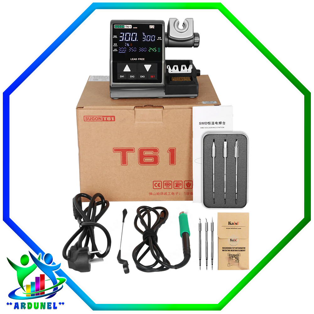 SUGON T61 ESTACION DE SOLDADURA DIGITAL 400W (C470+C245)