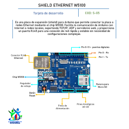 SHIELD ETHERNET W5100